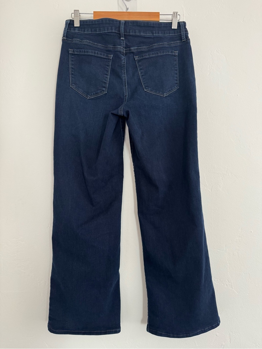NYDJ Teresa Trouser Jeans in Burbank Wash Dark Blue Lift Tuck Technology Denim - Picture 5 of 11